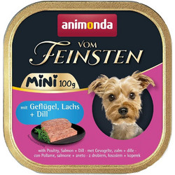 Animonda Vom Feinsten Adult Mini with Poultry, Salmon & Dill 100gr