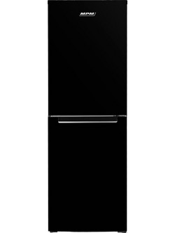 MPM MPM-230-FF-54 Ψυγειοκαταψύκτης 230lt Full No Frost Υ166xΠ55xΒ64cm Μαύρος