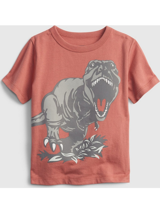 Gap Παιδικό T-Shirt Κοντομάνικο Κοραλί 687871001