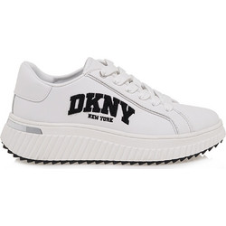 DKNY Leon Varsity Γυναικεία Sneakers Λευκά K1533693-9171