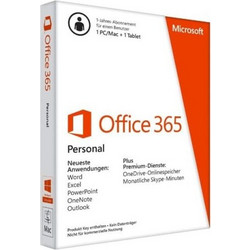 Microsoft Office 365 Personal Πολύγλωσσο Συμβατό με Windows / Mac για 1 Χρήστη και 1 Έτος Χρήσης (Ηλεκτρονική Άδεια)