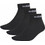 Adidas Non-Cush Ανδρικές Κάλτσες Κοντές Μαύρες 3Pack GE6177