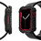 Araree Flexield Θήκη Σιλικόνης για Apple Watch 7 / 8 / 9 45mm Μαύρη