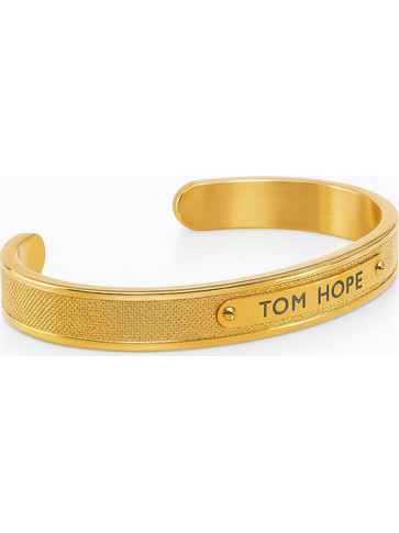 Tom Hope Γυναικείο Βραχιόλι Βέργα Xρυσό TM055