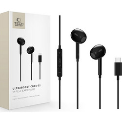 Tech-Protect Ultraboost Core G2 Handsfree In-Ear USB-C Black