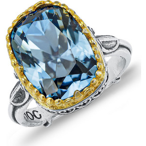 Dimitrios Exclusive Γυναικείο Δαχτυλίδι από Ασήμι 925 με Swarovski Γαλάζιο D62 Dimitrios Exclusive Γυναικείο Δαχτυλίδι από Ασήμι 925 με Swarovski Γαλάζιο D62