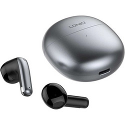 Ldnio T10 Silver/Grey Ακουστικά Bluetooth Earbud