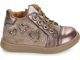 GBB Παιδικά Sneakers Μποτάκια Χρυσά AK104-44