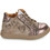 GBB Παιδικά Sneakers Μποτάκια Χρυσά AK104-44