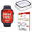Displex Full Body Πλαστική Θήκη με Προστασία Οθόνης για Apple Watch 7 / 8 / 9 45mm Διαφανής