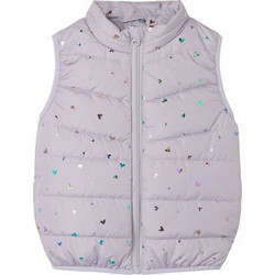 Name It Αμάνικο Παιδικό Μπουφάν Χειμωνιάτικο Puffer Ροζ 13237539