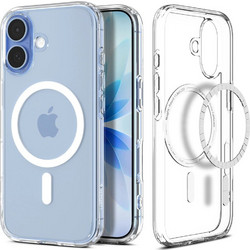 Spigen Ultra Hybrid with MagSafe Clear White (iPhone 17)