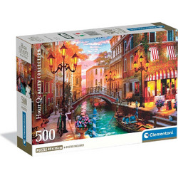 Puzzle Clementoni Ηλιοβασίλεμα στη Βενετία 500 Κομμάτια