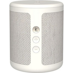 Kreafunk Dabbie Αδιάβροχο Ηχείο Bluetooth με Ραδιόφωνο Λευκό