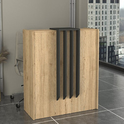 Megapap Hola Γραφείο Reception Ξύλινο 93.6x45.2x110.3cm GP042-0344,2