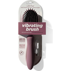 Vibraliss Vibrating Hairbrush Κλειτοριδικός Δονητής Μωβ Wine