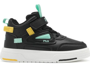 Fila Memory Ayo 4 V Παιδικά Sneakers Μποτάκια Μαύρα Βεραμάν 3YF53001-063