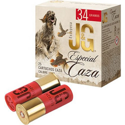J&G Especial Casa Nobel Espana Φυσίγγια Συγκέντρωσης 12Cal 70mm 34gr 25τμχ
