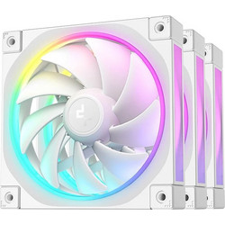Deepcool FL12 Case Fan 120mm ARGB με Σύνδεση 3-Pin 4-Pin PWM 3τμχ White