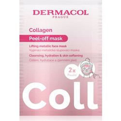 Dermacol Collagen Κρεμώδης Μάσκα Προσώπου για Αντιγήρανση με Κολλαγόνο 2x8ml