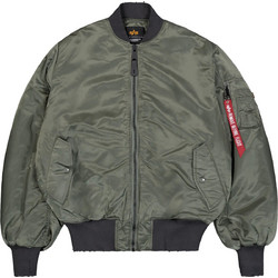Alpha Ανδρικό Μπουφάν Χειμωνιάτικο Bomber Χακί 258128-432