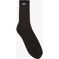 Obey Ανδρικές Κάλτσες Ψηλές Μαύρες 100260144-BLK