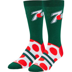 Cool X 7UP Ανδρικές Κάλτσες Ψηλές με Σχέδια Χακί 31329MCNCF