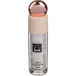 Ushas Cosmetics Silver Ημιδιάφανο Highlighter Liquid 4.3gr