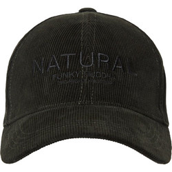 Funky Buddha Ανδρικό Καπέλο Jockey Κοτλέ Κυπαρισσί FBM012-035-10