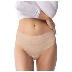 Julimex Γυναικείο String με Δαντέλα Μπεζ JU-BELLIE-STR-019