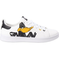Cerda Looney Tunes Παιδικά Sneakers Λευκά Μαύρα 2300005406