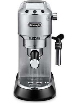 DeLonghi Dedica Pump Metal DLGEC685.M Μηχανή Espresso 1300W 15bar