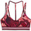 Puma Floral Ribbon Αθλητικό Μπουστάκι με Μέτρια Στήριξη Φούξια 527494-96