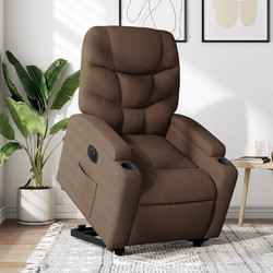 vidaXL Πολυθρόνα Relax Ανακλινόμενη Καφέ 3204624