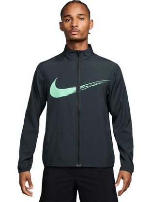 Nike Αθλητικό Ανδρικό Μπουφάν Χειμωνιάτικο Softshell Αδιάβροχο Χακί HV0394-390