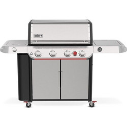 Weber Genesis SP-435 Φορητή Ψησταριά Υγραερίου με 4 Εστίες και Πλαϊνό Μάτι 21.1kW Επιφάνειας 86x48cm