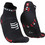 Compressport V4.0 Run Ανδρικές Κάλτσες Κοντές με Σχέδια Μαύρες Λευκές Κόκκινες XU00047B-906
