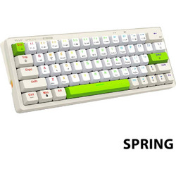 Armaggeddon GMK-100 Ασύρματο Μηχανικό Gaming Πληκτρολόγιο 60% RGB Spring