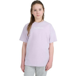 4F Παιδικό T-Shirt Κοντομάνικο Λιλά 4FJWAW25TTSHF2387-52S