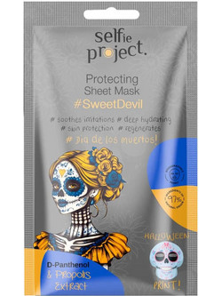 Selfie Project SweetDevil Sheet Μάσκα Προσώπου για Ενυδάτωση 1τμχ
