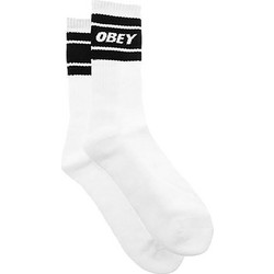 Obey Cooper II Ανδρικές Κάλτσες Ψηλές Λευκές 100260093-WHBK