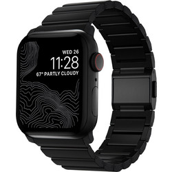 Nomad Titanium V2 Λουράκι Μεταλλικό Black (Apple Watch 46 / 49mm)
