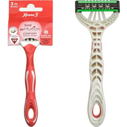 Wilkinson Sword Xtreme 3 My Inuition Comfort Coconut Dream Γυναικείο Ξυραφάκι με Ανταλλακτικές Κεφαλές με 3 Λεπίδες & Λιπαντική Ταινία 1τμχ