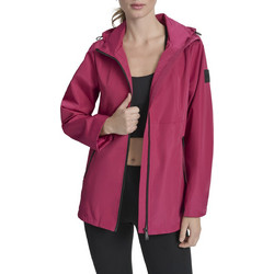 DKNY Γυναικείο Μπουφάν Χειμωνιάτικο Softshell Μακρύ Φούξια DP5J9488-00F2