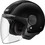 SMK Laminar Gloss Black Κράνος Μηχανής Jet