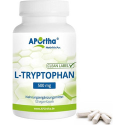 Aportha L-Tryptophan 500mg 120 Κάψουλες