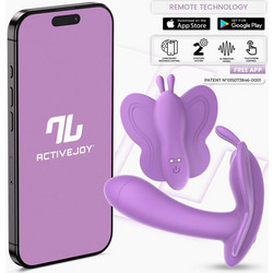 IntoYou Wingy Butterfly Vibrator Δονητής Εσωρούχου για Ζευγάρια με App Control Μωβ