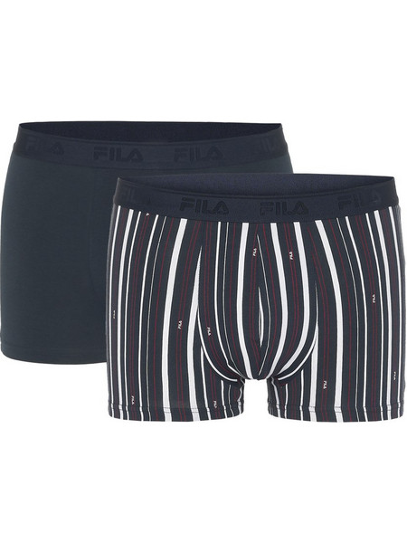 Fila Ανδρικά Μποξεράκια Σετ 2Pack Μαύρα FU5343-2-999