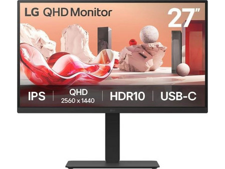 LG 27BA75QB-B IPS HDR Monitor 27" 2560x1440 QHD 100Hz 5ms