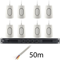 Sirus I-Amp Drop Ceiling Bundle Σετ Ηχεία Οροφής Λευκά